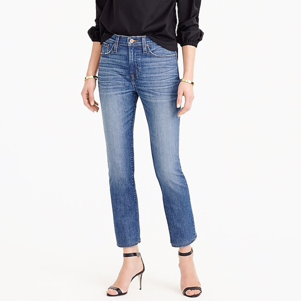 J Crew Vintage Crop Jeans